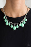 Jaw-Dropping Diva - Green-Paparazzi Accessories