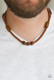 Honolulu Hustler - Brown Necklace