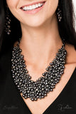 The Kellyshea 2019-Paparazzi Exclusive Zi Collection Necklace and Matching Earring