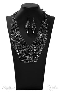 `The Taylerlee 2019-Paparazzi Exclusive Zi Collection Necklace and Matching Earring