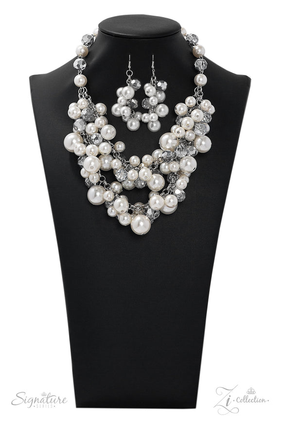 The Lauren 2019-Paparazzi Exclusive Zi Collection Necklace and Matching Earring