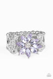 Brilliantly Blooming - Purple-Paparazzi Accessories