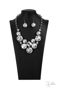 Unpredictable-2020 Paparazzi Exclusive Zi Collection Necklace and Matching Earring