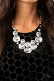 Unpredictable-2020 Paparazzi Exclusive Zi Collection Necklace and Matching Earring