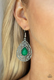 Fanciful Droplets - Green - Paparazzi Accessories